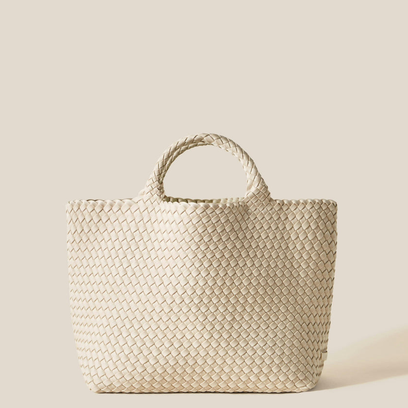 St. Barths Medium Tote | Ecru