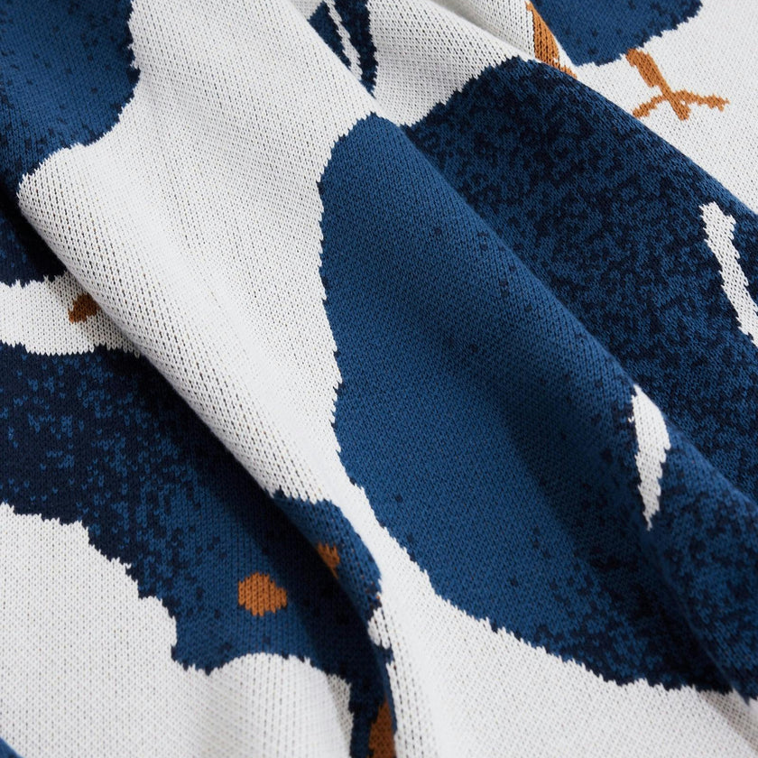 Peace Knit Blanket