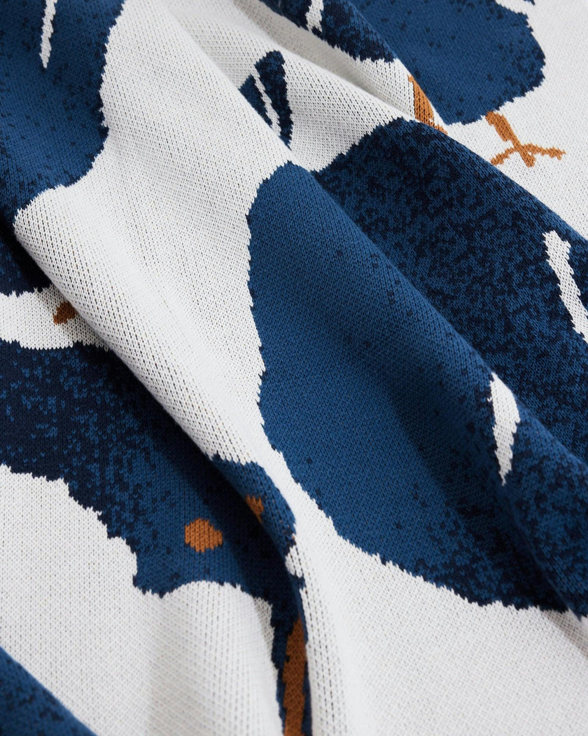 Peace Knit Blanket