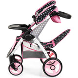 Bayer Design Dolls: Twin Star Stroller - Black