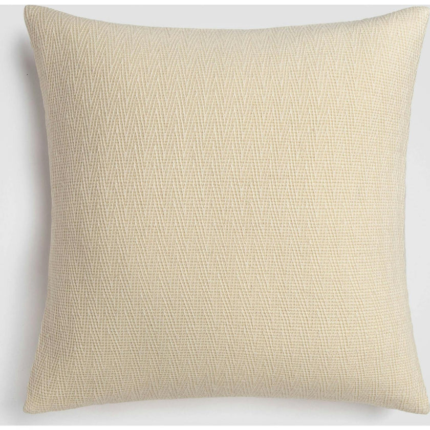 Ivory Chevron Neutral Throw Pillow