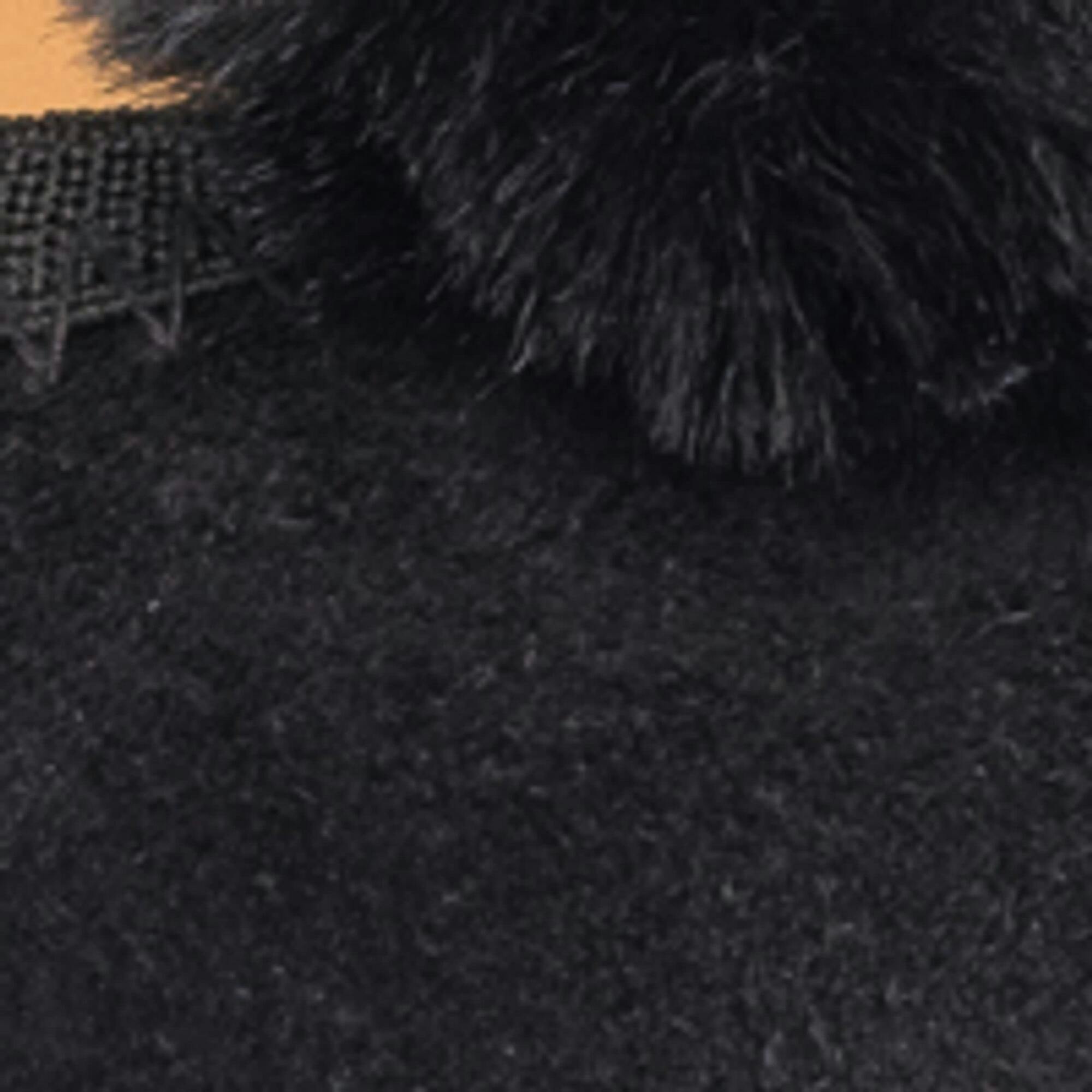 Suede Pom Pom Ballerina