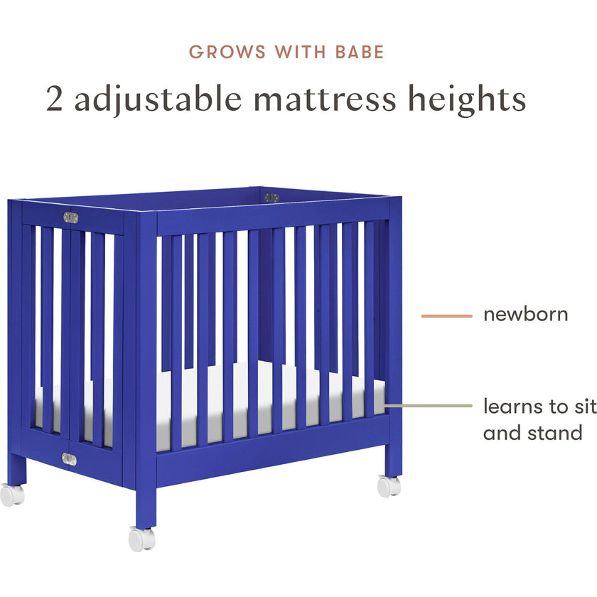 Origami Rolling Feet Mini Crib