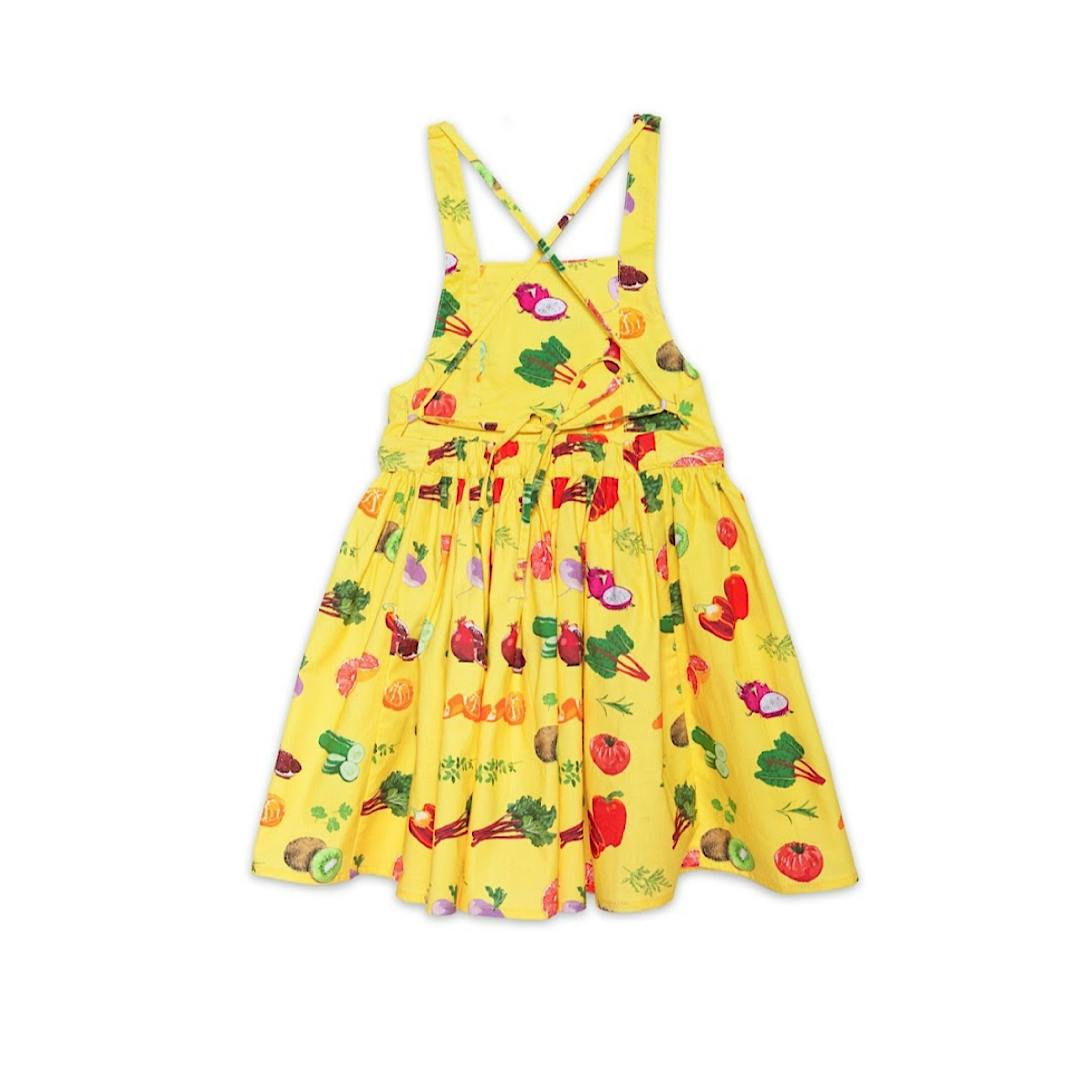 Tie Back Dress in Farmer’s Market