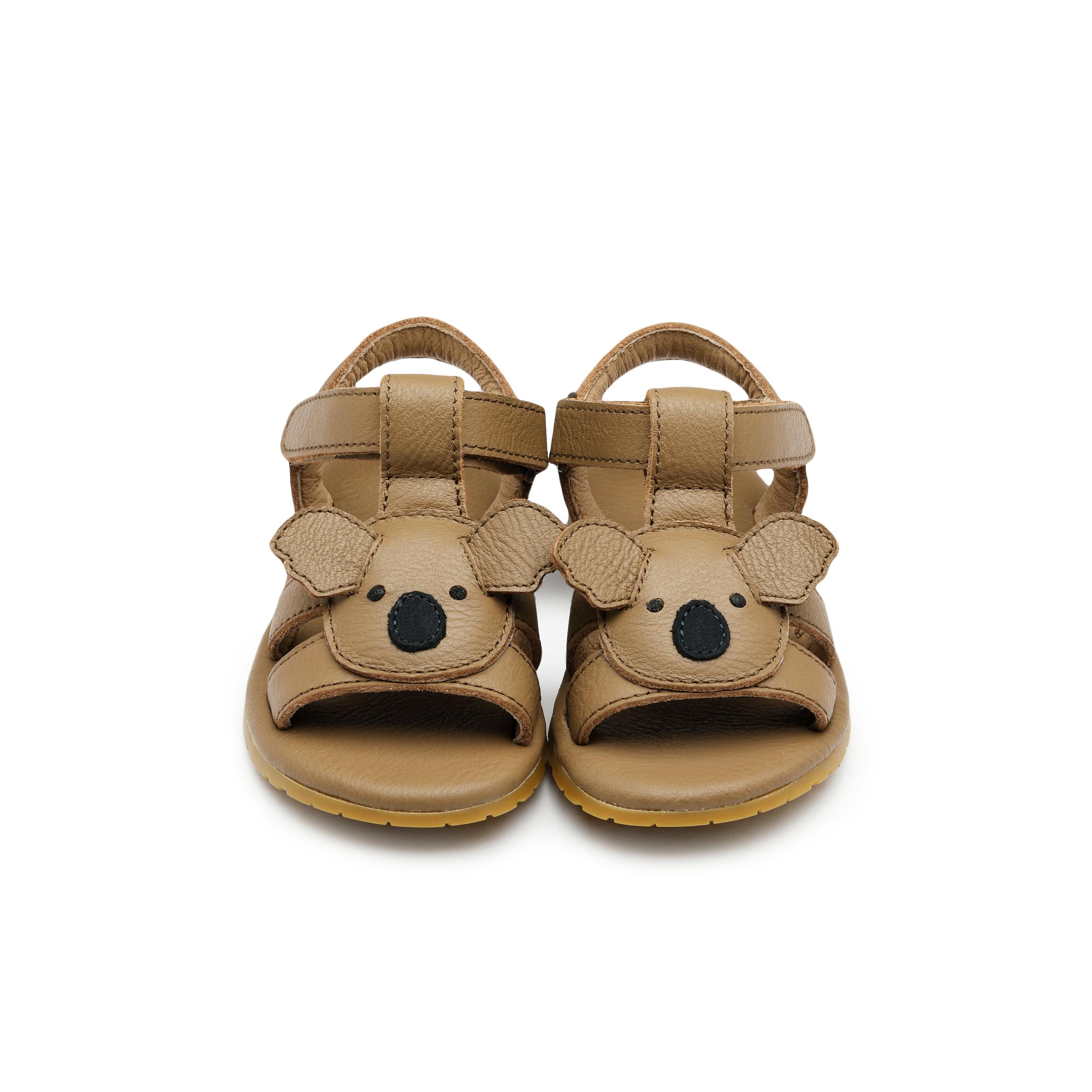 Mhalo Sandals | Koala | Truffle Leather