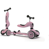 HighwayKick 1 Scooter and Ride On Toy Rose