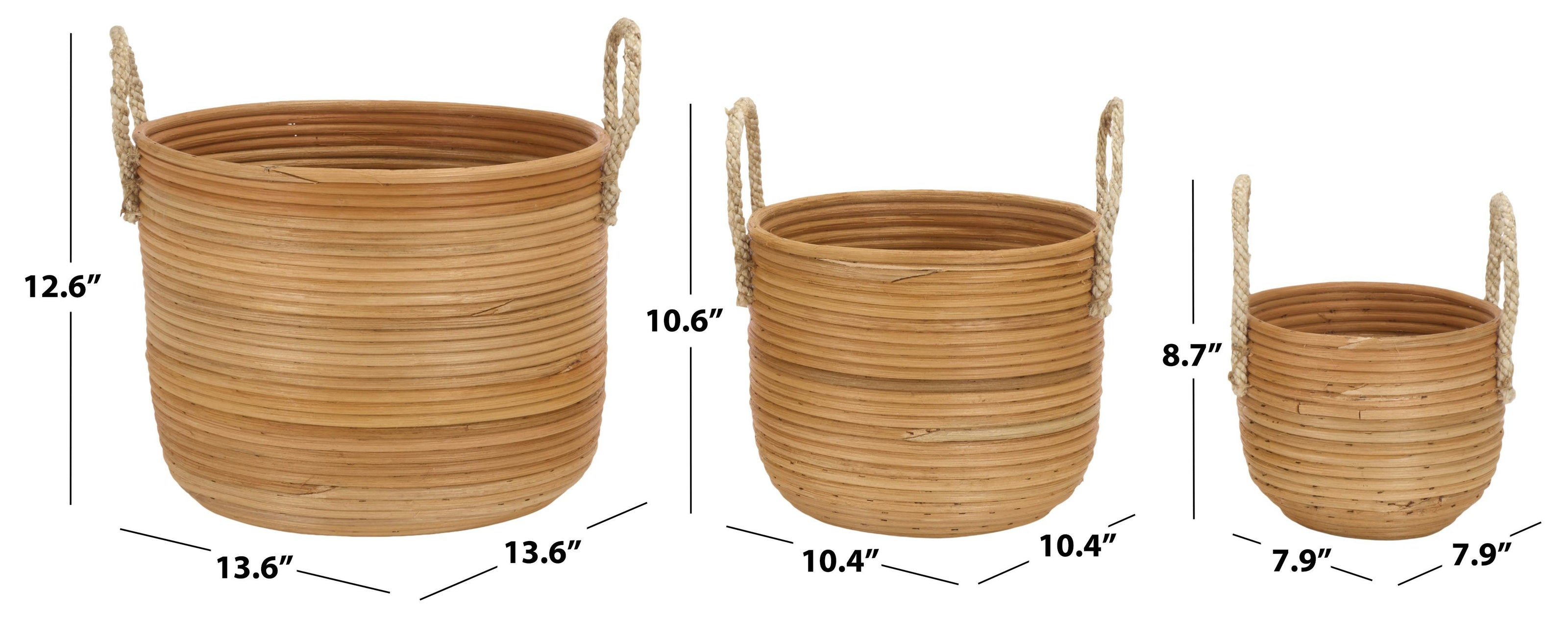 Grenley Set Of 3 Baskets