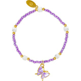Girl's Bead Dainty Bracelet Set