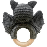 Cotton Crochet Bat Rattle Teether