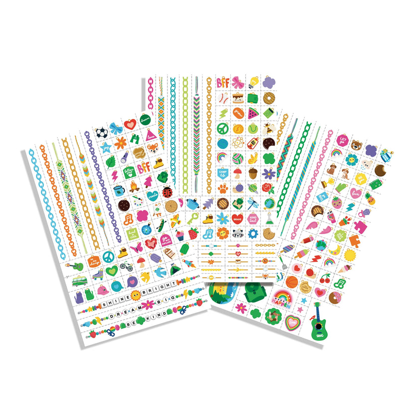 OOLY x Girl Scouts DIY Temporary Tattoo Jewelry - 3 Sheets