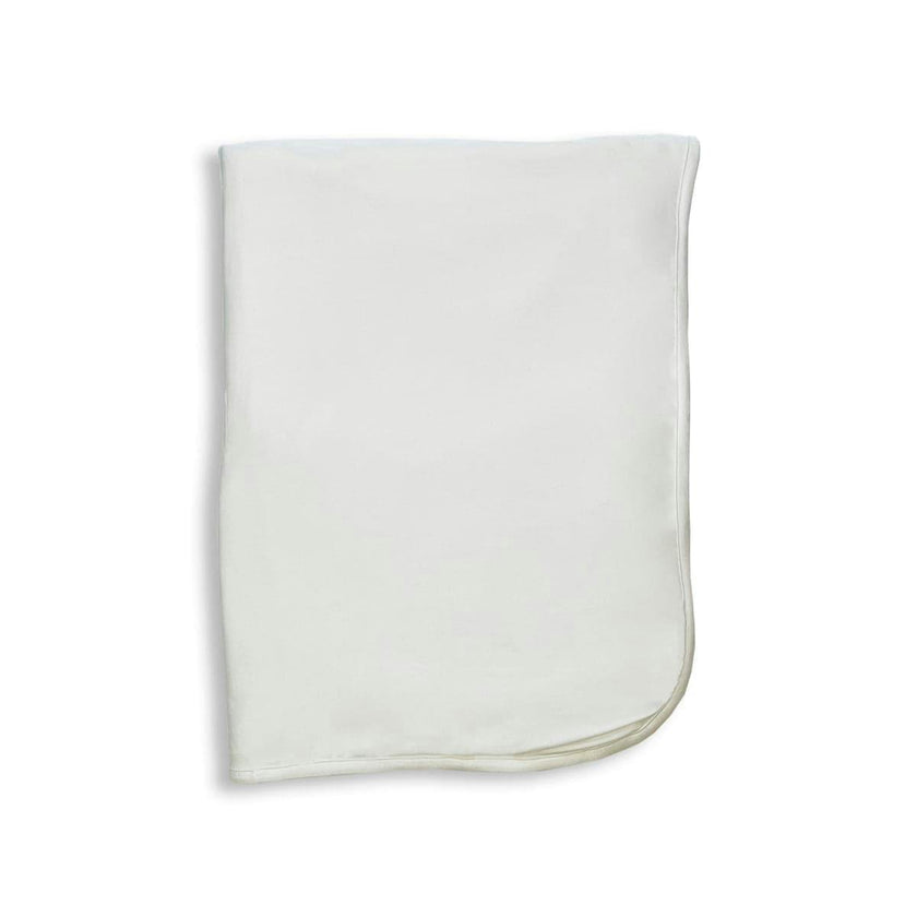 Milk White Bamboo Blanket