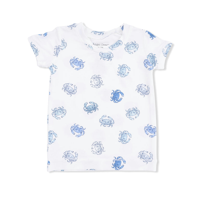 Blue Crabs - Loungewear Short Set