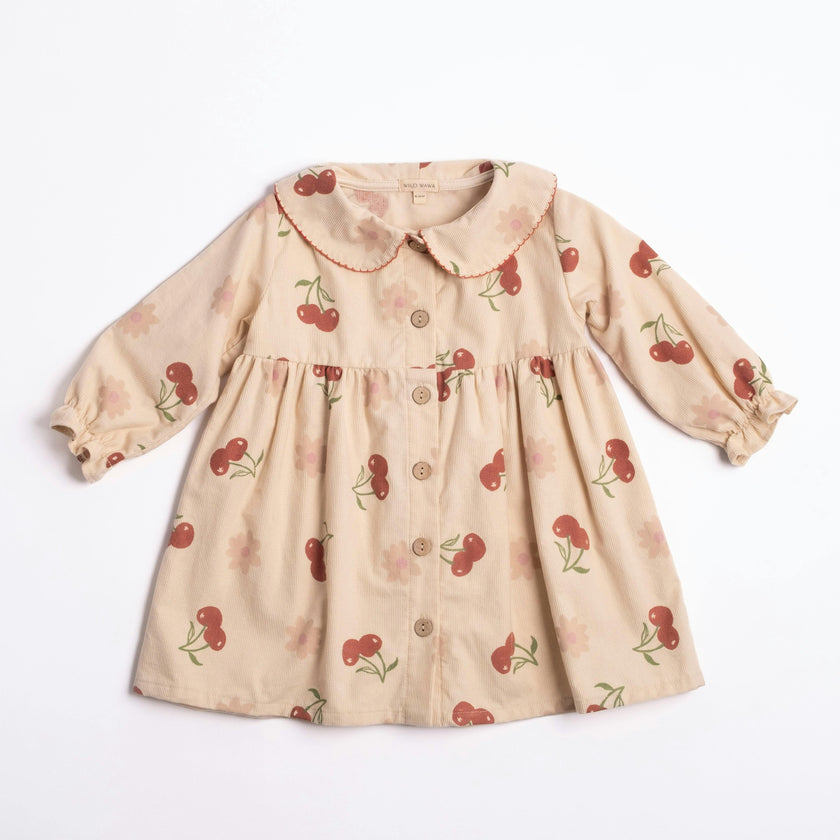Clementine Dress in Cherry Bloom