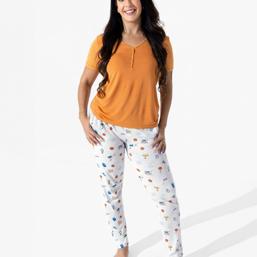 All Star Basketball Bamboo Women's Pajama Set