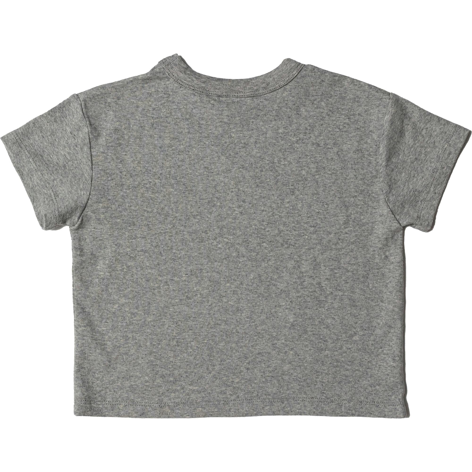 heather grey tee