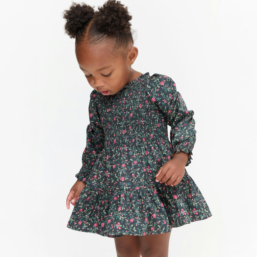 The Tiny Viviana Nap Dress - Florentine Ditsy