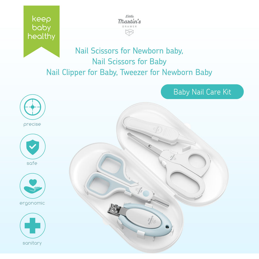 Baby Nail Care Kit: Blue