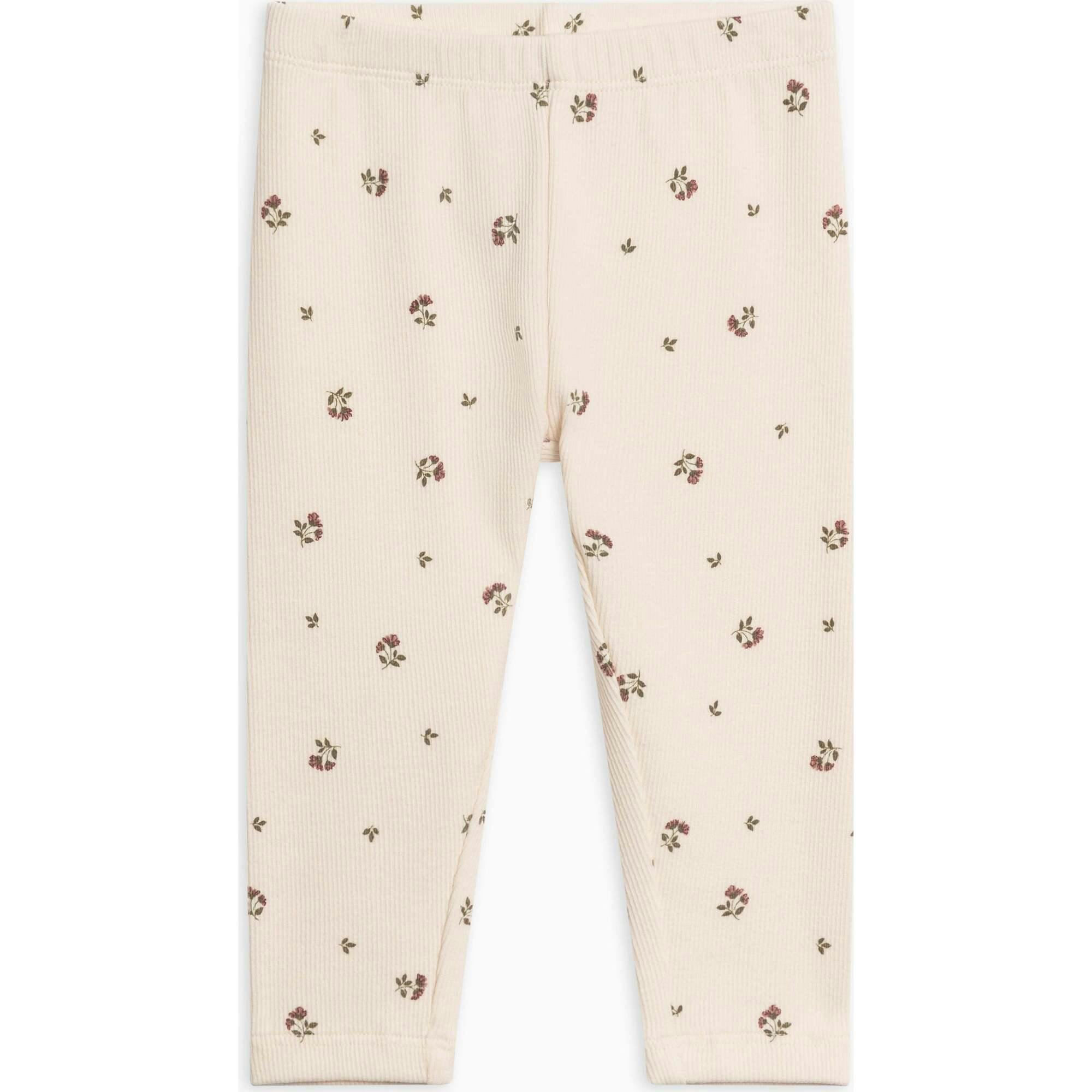 KENDI Lennon Ribbed Leggings Lindsey Floral / Olive