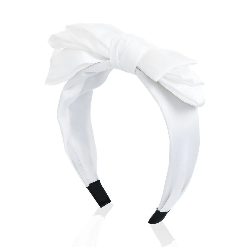 Classic Satin Bow Headband