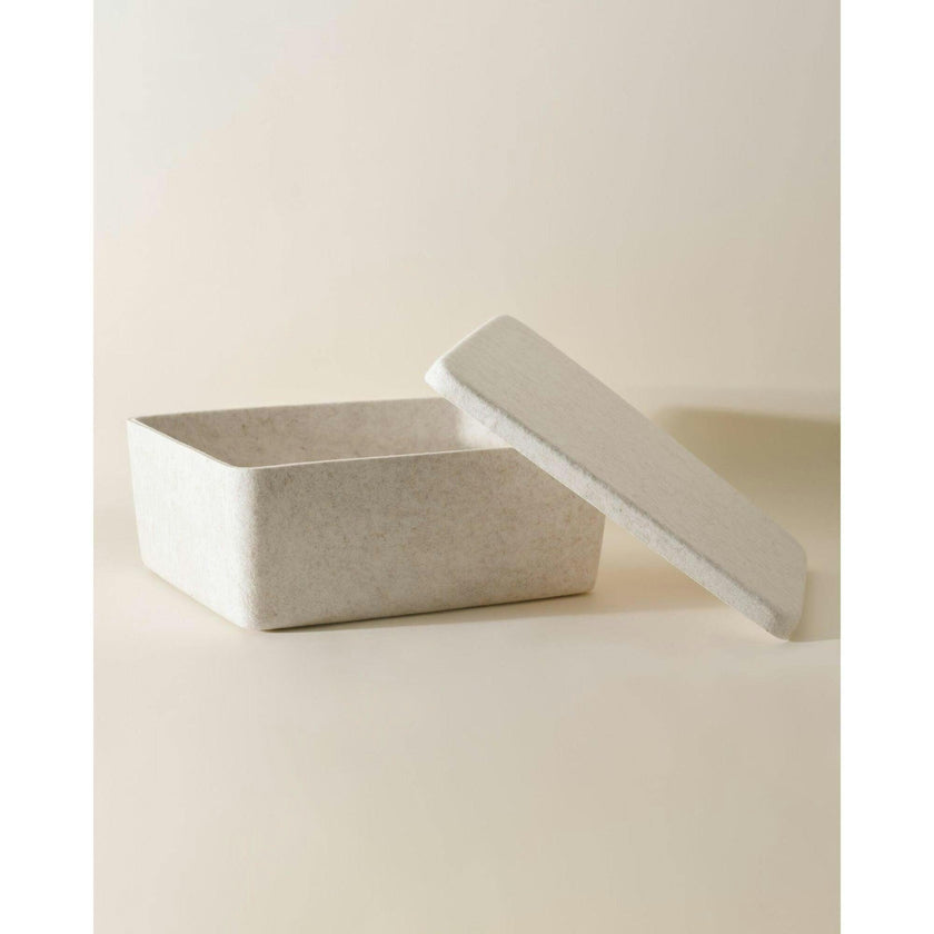 The Sculpted Bin - Large with Lid