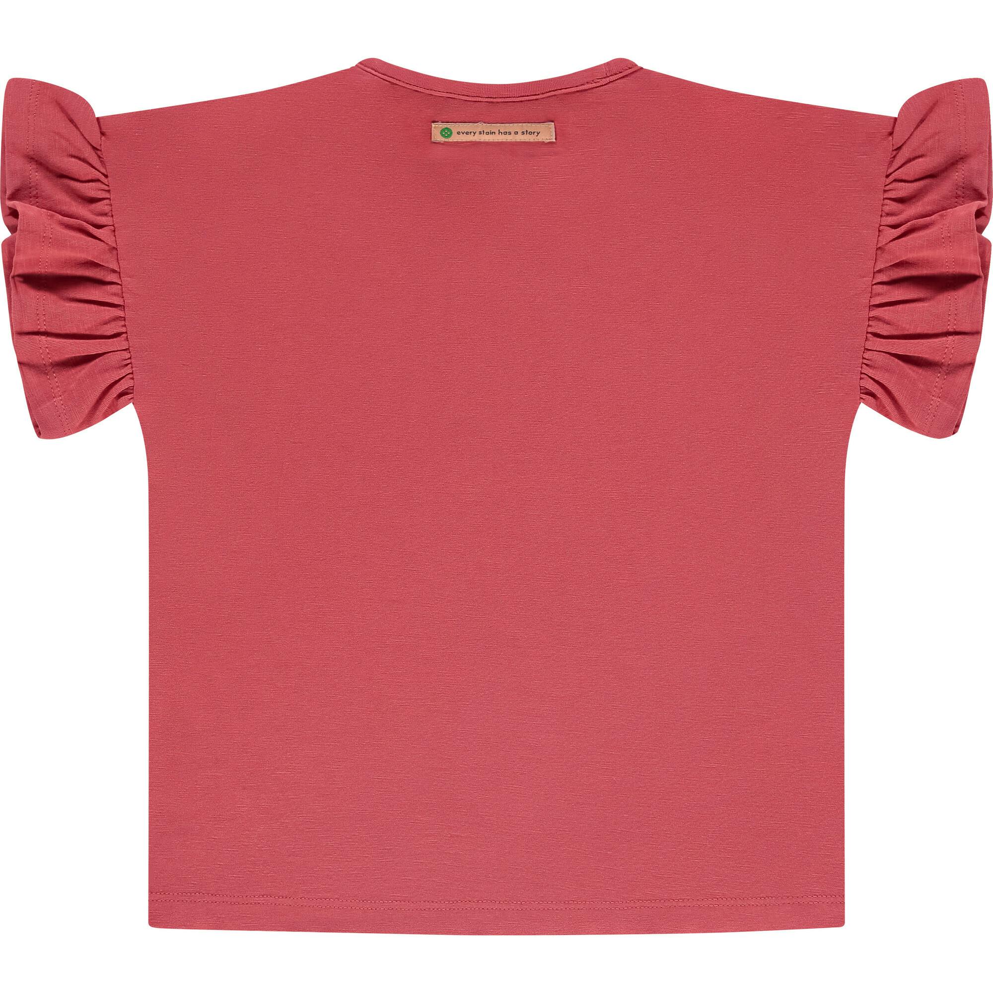 Daisy Ruffled Sleeve T-Shirt