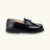Scholar Moccasin | Black Leather