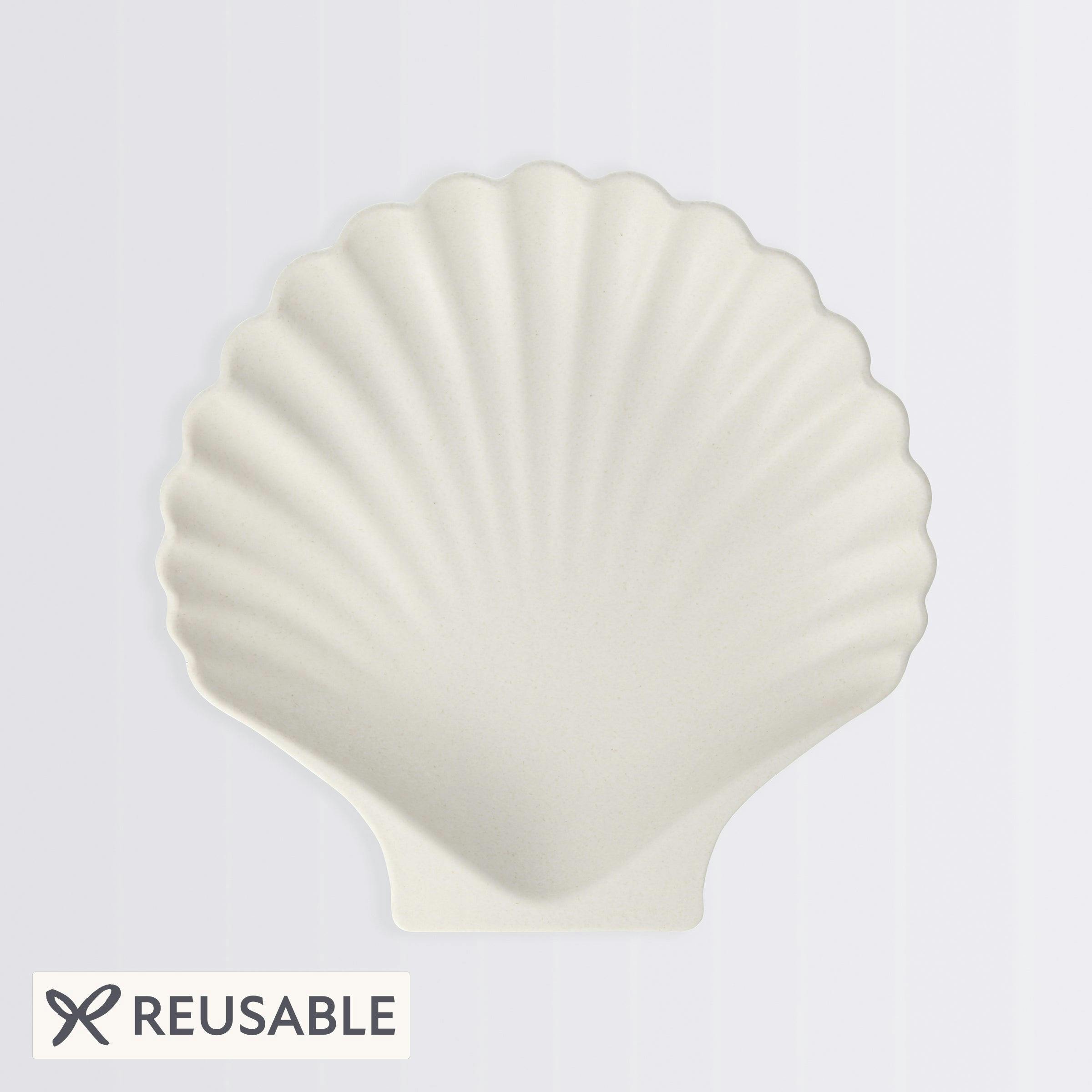 Natural Reusable Bamboo Shell Plates