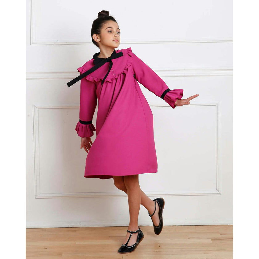 Emma dress (fuschia pink)