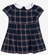 Coton Plaid Dress