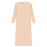 Brushed Rib Plaid Night Gown