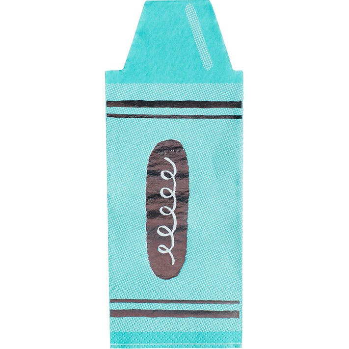 School Days Large Crayon Napkins