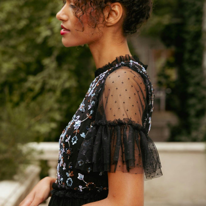 Louisa Dress in Black