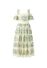 Clementine Embroidered Maxi Dress