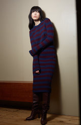Pia Stripe Tube Skirt