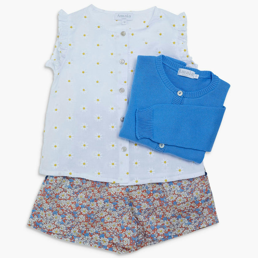 Noemie Top Daisy Embroidered