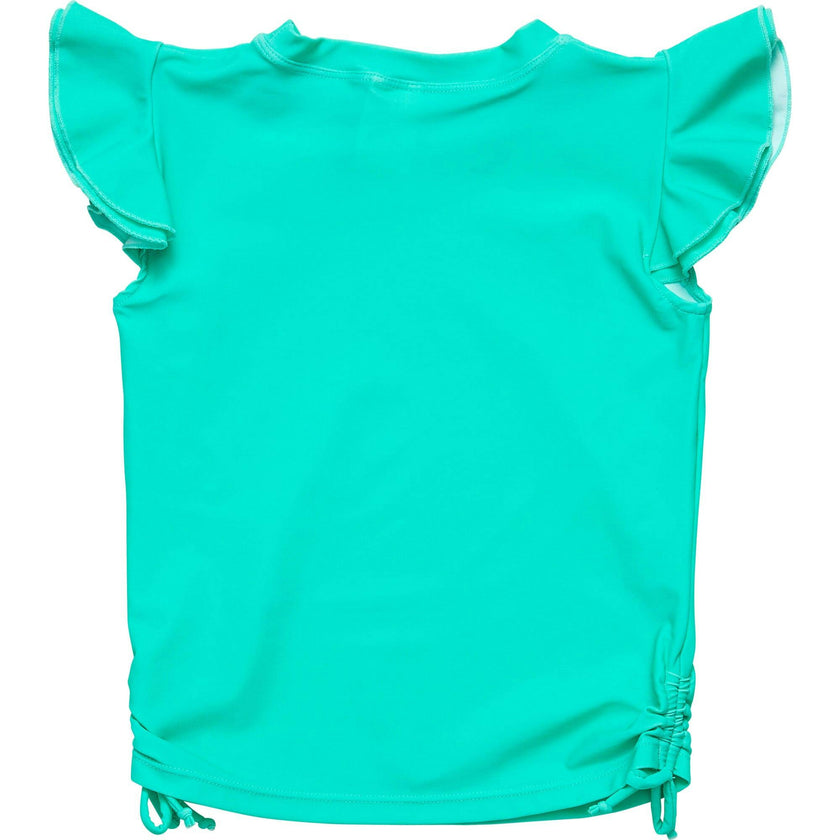 Mint Sustainable Flutter Sleeve Rash Top