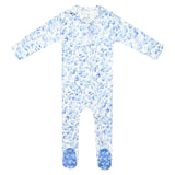 Bamboo Zip-Up Footie Pajama - Priscilla