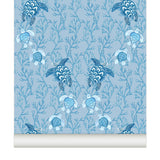 Wallpaper KÛRMA color Bleu océan