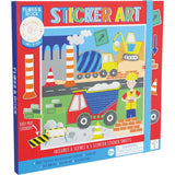 Sticker Art Book - Construction