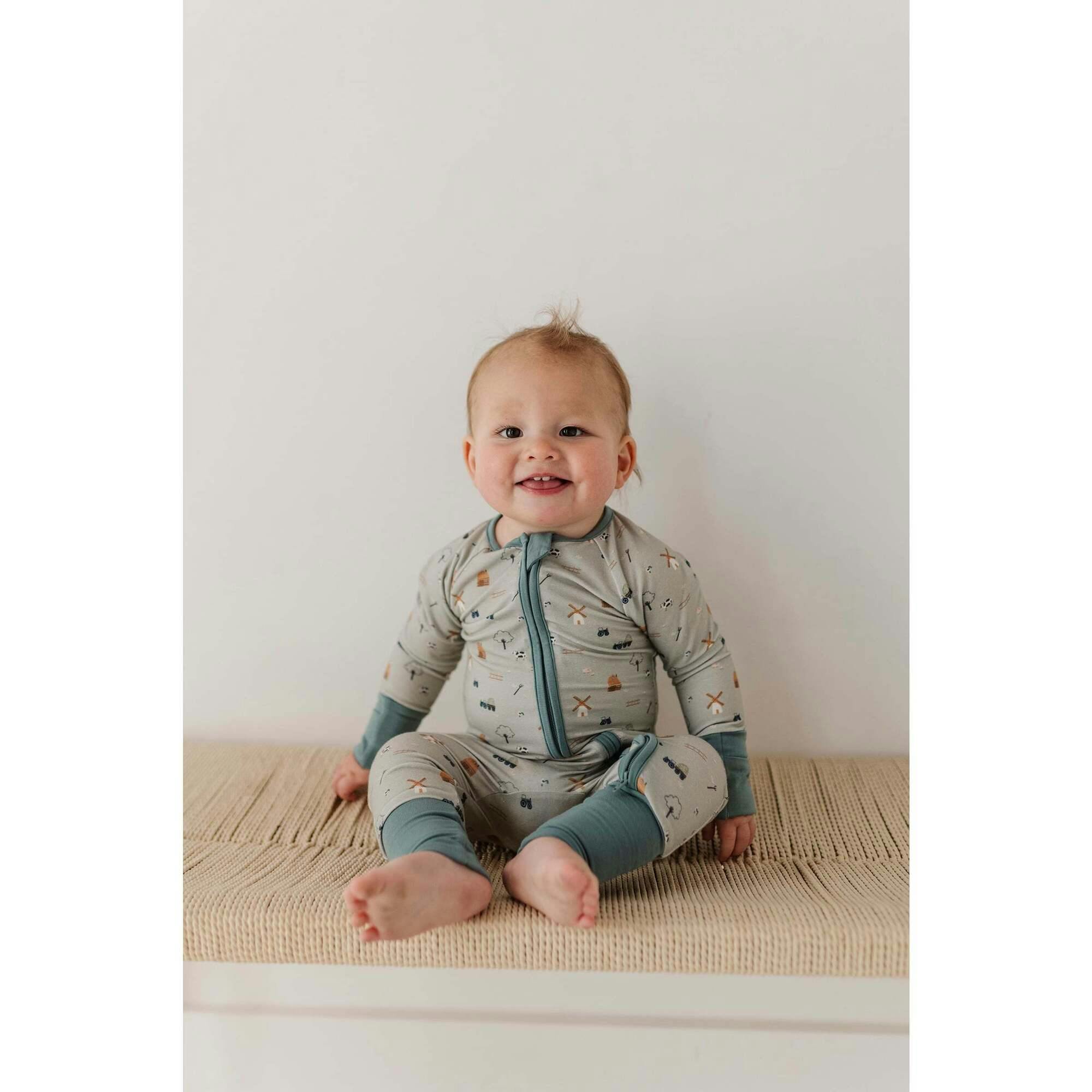 Long Sleeve Zip Romper