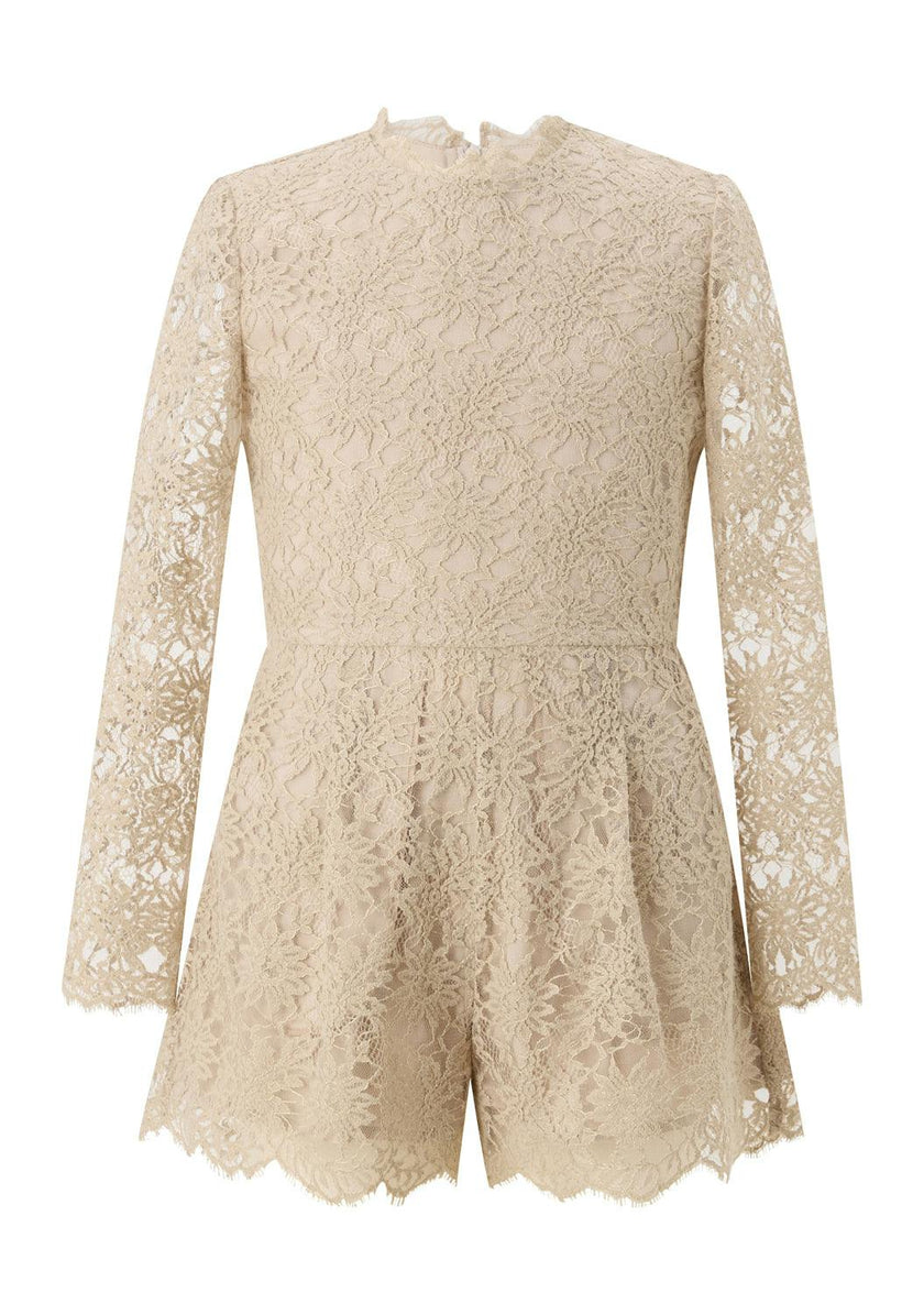 Angelina Lace Romper