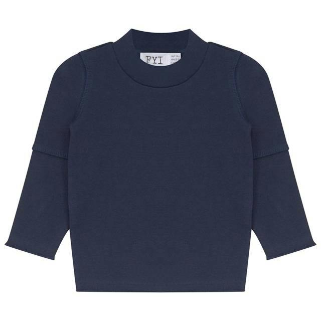 Low Mock Neck Top