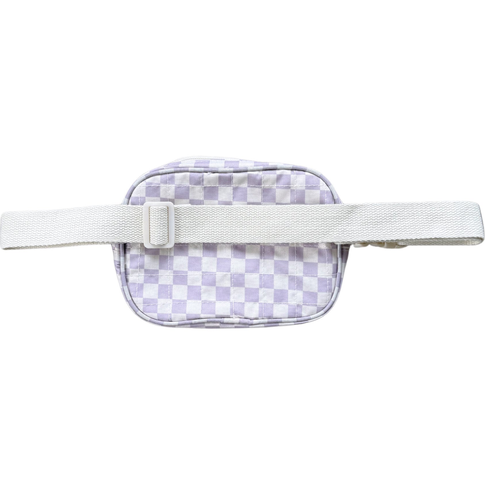 Mini Belt Bag Lavender Cloud Checkered