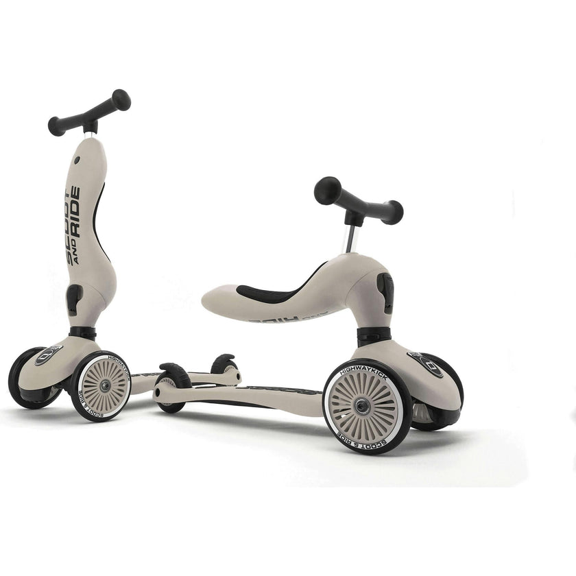 Highwaykick 1 Scooter and Ride On Toy Ash