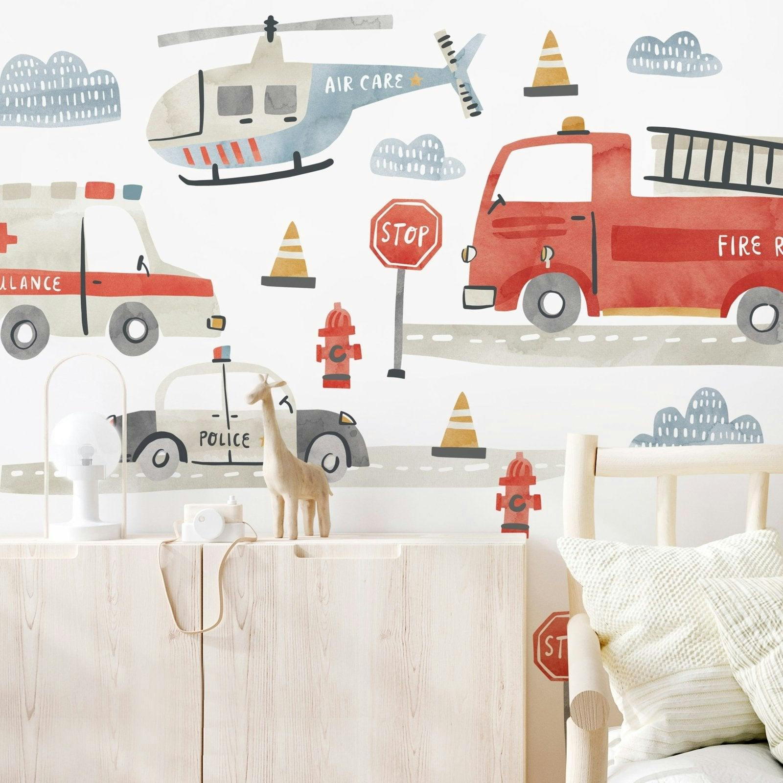 Emergency Kit • Medium • Peel-and-Stick Wall Decals