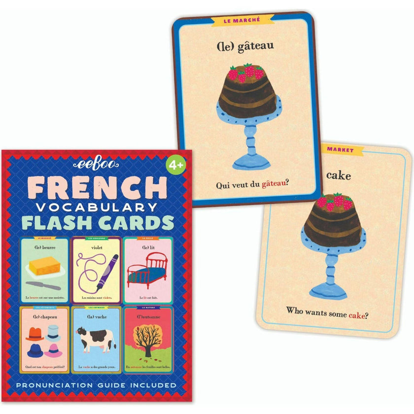 : French Vocabulary Flash Cards