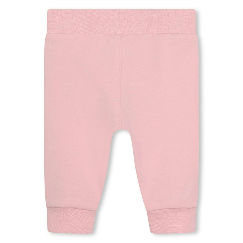 BOSS KIDSWEAR Pink Tracksuit And T-shirt Baby Set