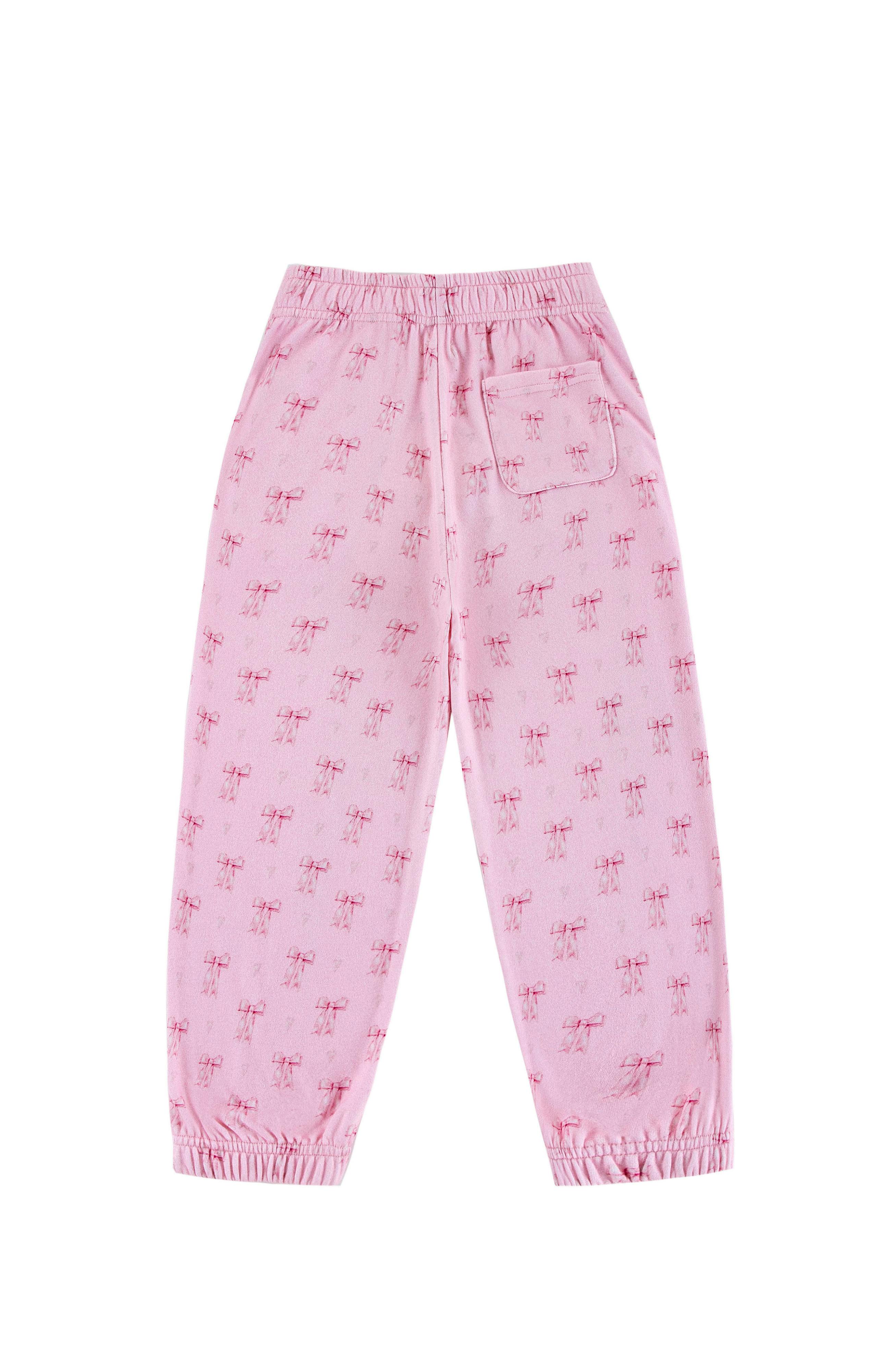Soft Fleece Jogger, Lovely Bow