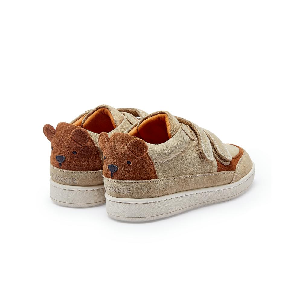 Rinou Sneakers | Bear | Taupe Suede