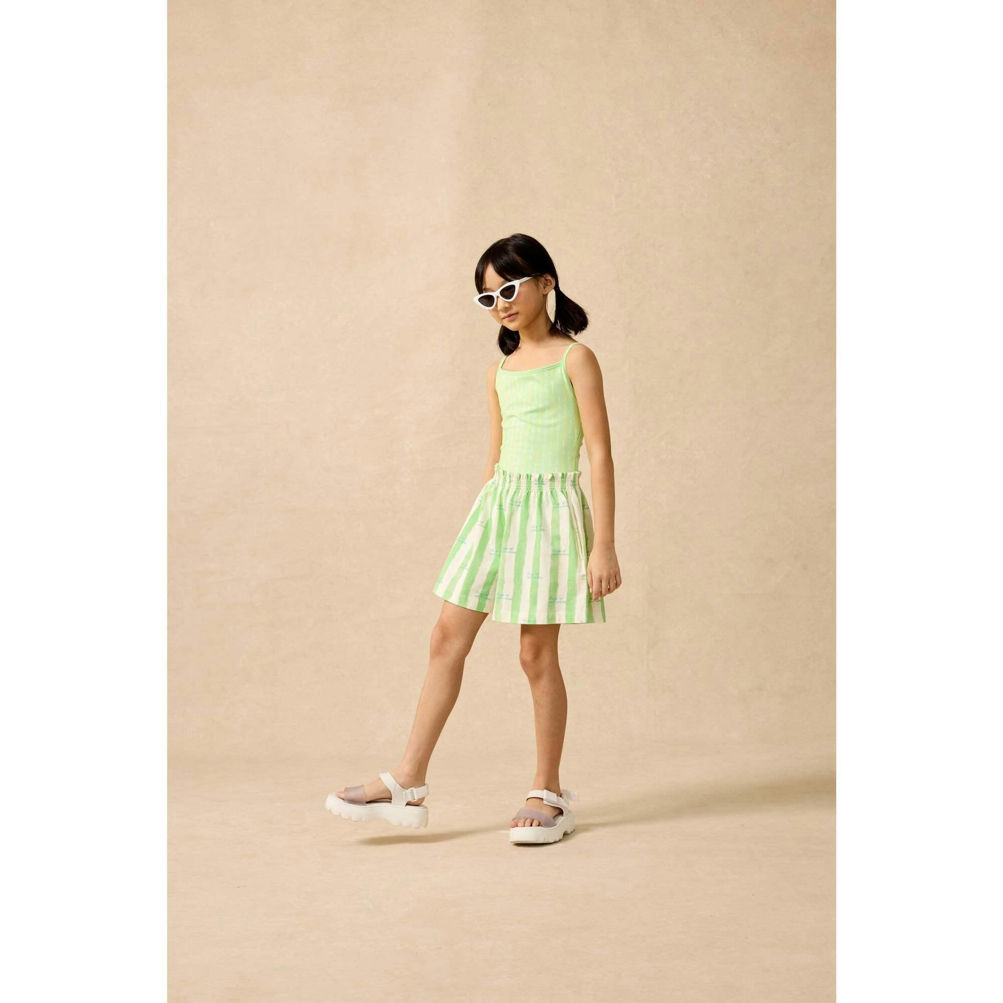 Crossback Swimsuit in Pistachio Wand
